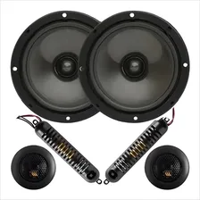 Par Alto Falante B3x60x 6 Polegadas Bravox 100 Rms + Par Alto Falante Kit 2 Vias 6 Polegadas Bravox Cs60bk 130 Rms Tnt Full Som Automotivo Foto mini 2