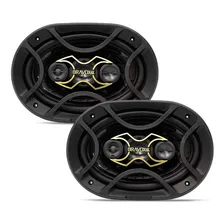 Par Alto Falante Bravox 6x9 B4x69 Gold 140w Rms Quadriaxial Foto  mini 1
