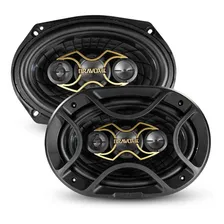 Par Alto Falante Bravox 6x9 B4x69 Gold 140w Rms Quadriaxial Foto mini  3