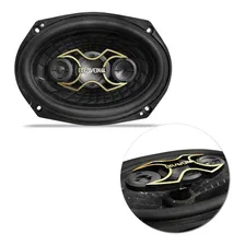 Par Alto Falante Bravox 6x9 B4x69 Gold 140w Rms Quadriaxial Foto mini  2
