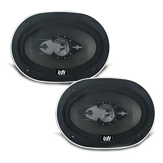Par Alto Falante Leson 6x9 4 Ohms Tela 200w Rms Quadriaxial Foto 1