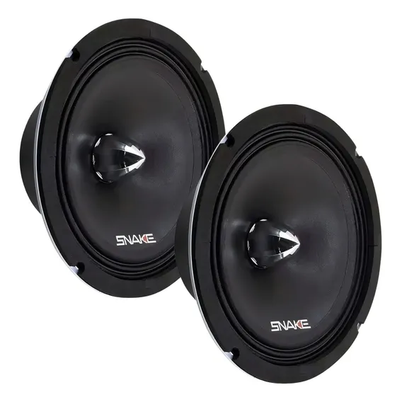 Par Alto Falante Mid Bass Snake Pro Esv220 Rms 8 Polegadas Foto 1