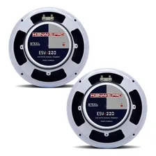 Par Alto Falante Mid Bass Snake Pro Esv220 Rms 8 Polegadas Foto mini 4