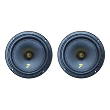 Par Alto Falante Mid Bass Zetta 6'' 120mb-6 120w 4 Ohms Cor Preto Foto mini 4