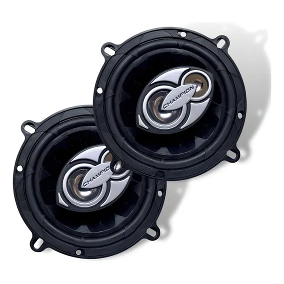 Par Alto Falante Para Carro 5 Polegadas Triaxial 80w Rms Foto 1