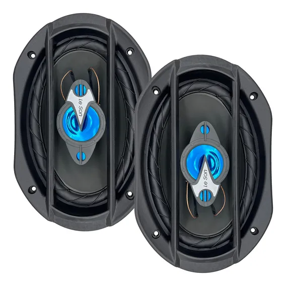 Par Alto Falantes 6x9 Polegadas Leson Ls69 220w 4 Ohms Foto 1