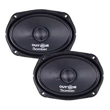 Par Alto Falantes M G 6x9 Pol 200 Watts Rms 4 Ohms Bomber Foto  mini 1