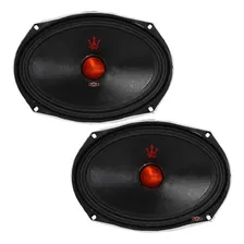 Par Alto Falantes Magnum Rex Fusion 6x9 Pol 200w Rms 4 Ohms Cor Preto Foto mini 1
