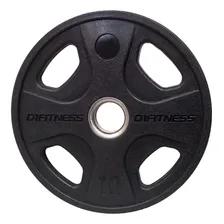 Par Anilhas Elite Emborrachada 10kg Furação Olímpica Foto mini 2