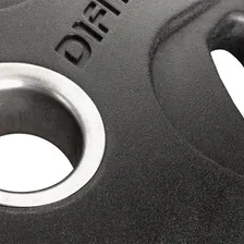 Par Anilhas Elite Emborrachada 20kg Furação Olímpica Foto mini  3