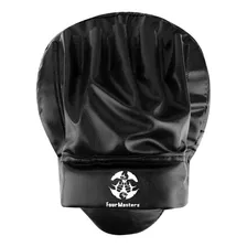 Par Aparador De Soco / Luva Foco/ Manopla Boxe Muay Thai Cor Preto Foto mini  3