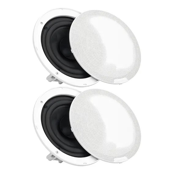 Par Arandela Som Ambiente Taramps Borderless 80w Rms 4 Ohms Foto 1