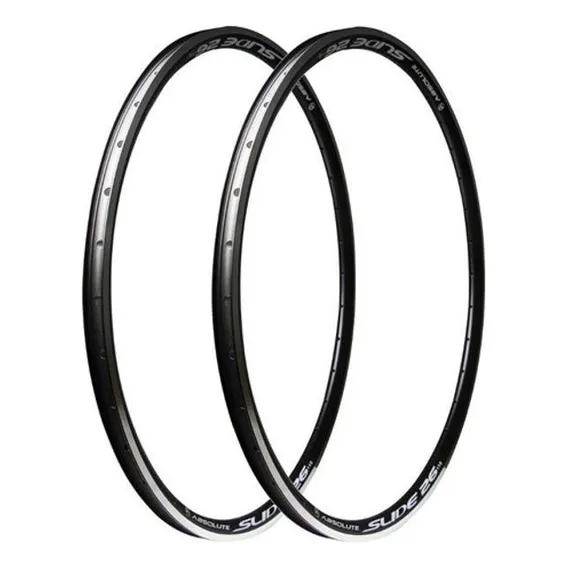 Par Aro 29 Absolute Slide Disc 36 Furos Alumínio Preto Par Foto 1
