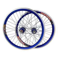 Par Aro Aero 24 Viper 36f Com Rolamentado, Completo! Cor Azul Foto mini 1