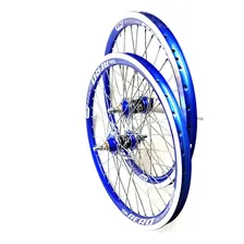 Par Aro Aero 24 Viper 36f Com Rolamentado, Completo! Cor Azul Foto mini 2