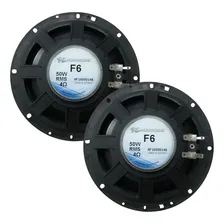 Par Auto Falante 6 Pol Hurricane F6 Full Range C/ Difusor Cor Preto Foto mini 2