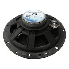 Par Auto Falante 6 Pol Hurricane F6 Full Range C/ Difusor Cor Preto Foto mini 4