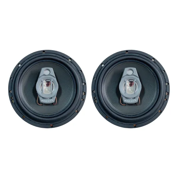 Par Auto Falantes 6 Pol 130w Hiken Som Automotivo Potente Foto 1