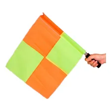 Par Bandeira De Arbitro Auxiliar Juiz Bandeirinha Já Foto mini 2