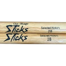 Par Baquetas Balanceada 2b Hickory Americano Ponta Madeira Foto mini 2