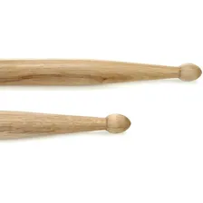 Par Baquetas Balanceada 2b Hickory Americano Ponta Madeira Foto mini 3