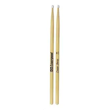 Par Baquetas Liverpool Classic Series Marfim 5b Ponta Nylon Foto mini 3