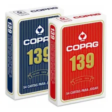 Par Baralho Copag 139 - Naipe Normal - C/ Foto  mini 1