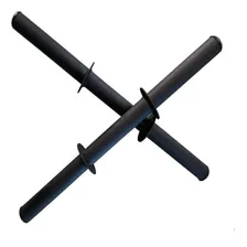 Par Barras Oca 40cm Halteres Musculação Peso Sem Presilhas Foto  mini 1