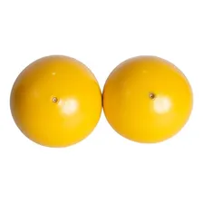 Par Bolas Acte Tonificadoras 2kg T56, Yoga, Pilates, Amarelo Foto mini 4