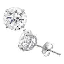 Par Brinco Masculino Prata Pura 925 Diamante Sintético Foto  mini 1