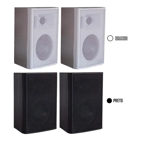 Par Caixa Acústica Premier 4 Polegadas 50w Rms Ludovico Foto 1