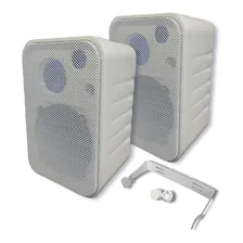 Par Caixas Som Ambiente 30w Rms Hill's Cor Branco Foto mini 1