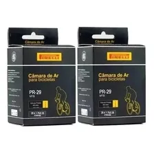 Par Câmara De Ar 29 X 1.75/2.35 Pirelli Mtb Bico Fino 48 Mm Tipo Da Válvula Presta Foto mini 1
