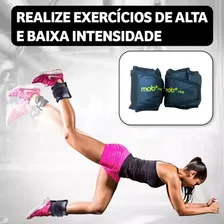 Par Caneleira Tornozeleira De Peso Perna 4kg Mob+-rawi Foto mini 3