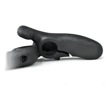 Par Chifre Bar End Emborrachado Ergon么mico Anat么mico Guid茫o Foto mini 2