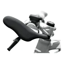 Par Chifre Bar End Emborrachado Ergon么mico Anat么mico Guid茫o Foto mini 1