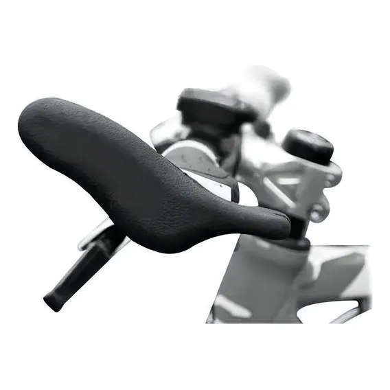 Par Chifre Bar End Emborrachado Ergon么mico Anat么mico Guid茫o Foto 1