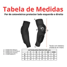 Par Cotoveleiras + Par Joelheiras Tamanho ( G ) Ims Protector Mx Motocross Trilha Off-road Enduro Rally Cross Country Bike Downhill Mtb Dh Bmx Bicicross Freestyle Patins Skate  Utv Quadriciclo Atv Foto mini  2