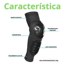Par Cotoveleiras + Par Joelheiras Tamanho ( G ) Ims Protector Mx Motocross Trilha Off-road Enduro Rally Cross Country Bike Downhill Mtb Dh Bmx Bicicross Freestyle Patins Skate  Utv Quadriciclo Atv Foto mini 4