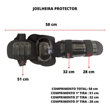 Par Cotoveleiras + Par Joelheiras Tamanho ( G ) Ims Protector Mx Motocross Trilha Off-road Enduro Rally Cross Country Bike Downhill Mtb Dh Bmx Bicicross Freestyle Patins Skate  Utv Quadriciclo Atv Foto mini  3
