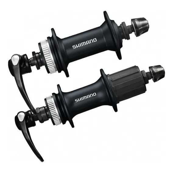 Par Cubo Shimano Alivio Disc 32 Furos Centerlock Fh-m4050 Cor Preto Foto 1