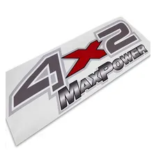 Par De Adesivo 4x2 Max Power Para F-250 Emblema Lateral Prata Sportinox Foto mini 3