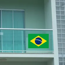 Par De Adesivos Bandeira Brasil 30cm Grande 2 Unidades Carro Foto mini 2