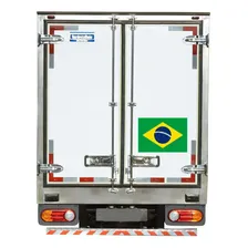 Par De Adesivos Bandeira Brasil 30cm Grande 2 Unidades Carro Foto mini 3
