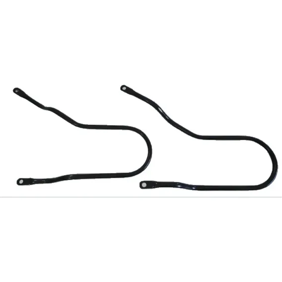 Par De Afastadores Alforge Para Triumph - T100 / T120 Cor Preto Foto 1