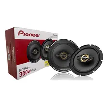 Par De Alto Falante Pioneer 6'' Ts-a1688s 80w Rms 4 Ohms Cor Preto Foto mini  2