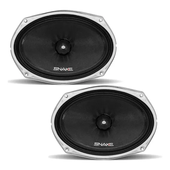 Par De Alto Falante Woofer Snake Pro 6x9 4 Ohms Esv 220w Rms Foto 1