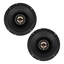 Par De Alto Falantes 6 Pol Bomber Beat Triaxial 160w 4 Ohms Cor Preto Foto  mini 1