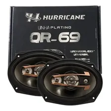 Par De Alto Falantes 6x9 Qr69 300w Quadriaxial 4 O Hurricane Foto mini 1