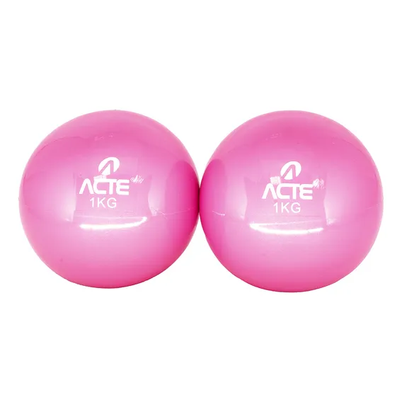 Par De Bolas Tonificadoras 1kg T55 Acte Sports Foto 1